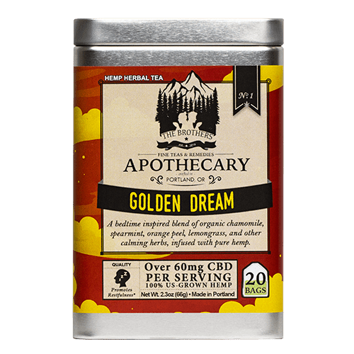 The Brothers Apothecary | Golden Dream Tea - CBD Teas