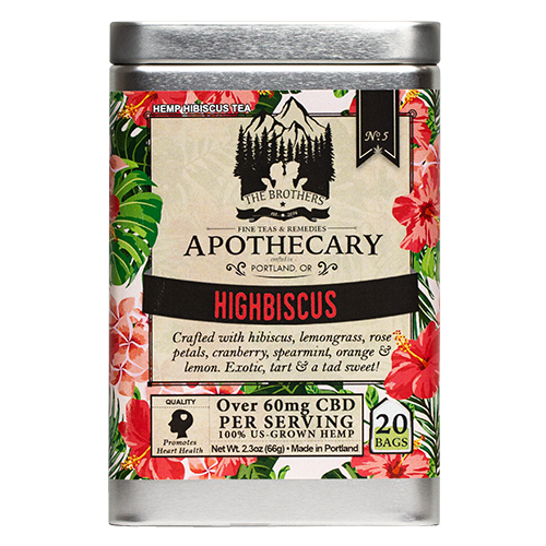 The Brothers Apothecary | Highbiscus Tea - CBD Teas
