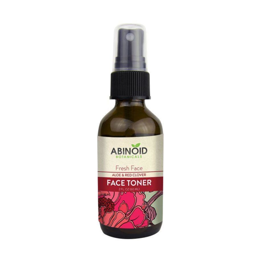 Abinoid | Fresh Face Toner w/ Aloe & Red Clover (2oz) - CBD Cosmetics