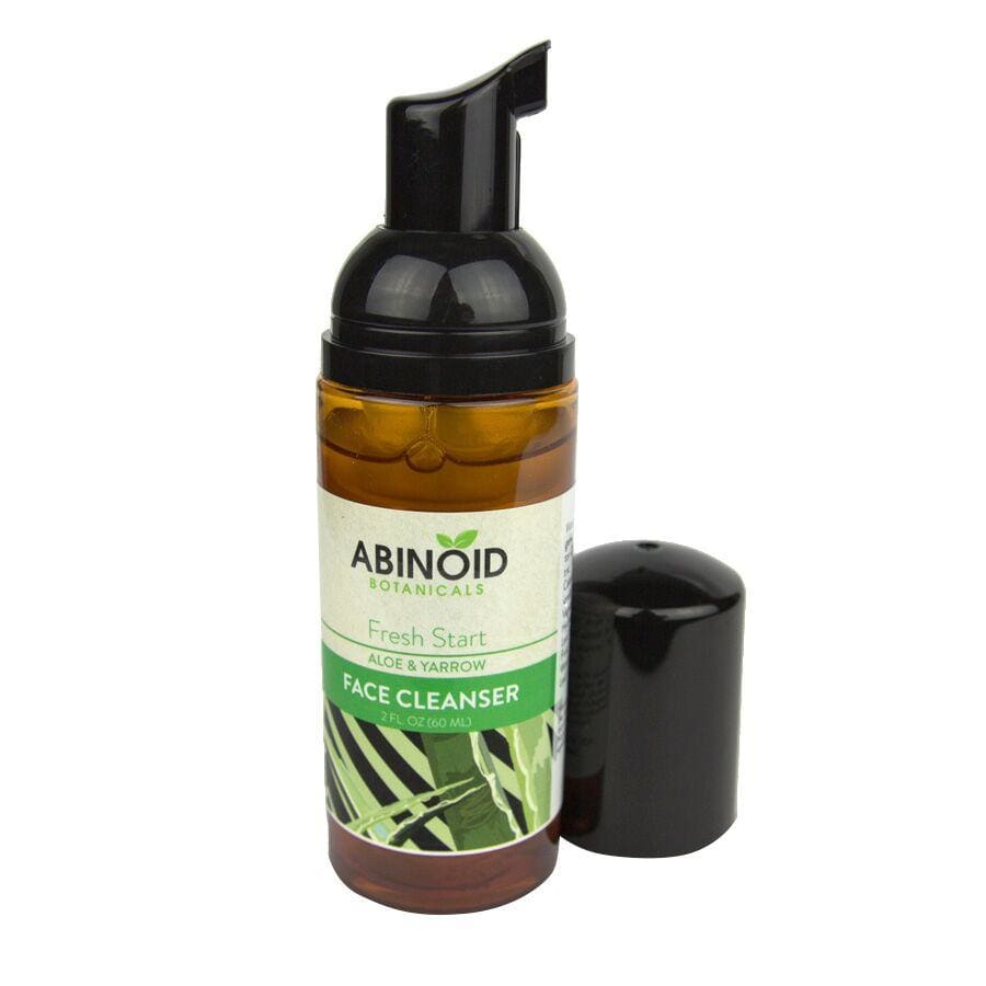 Abinoid | Fresh Start Face Cleanser w Aloe & Yarrow (2oz) - CBD Cosmetics