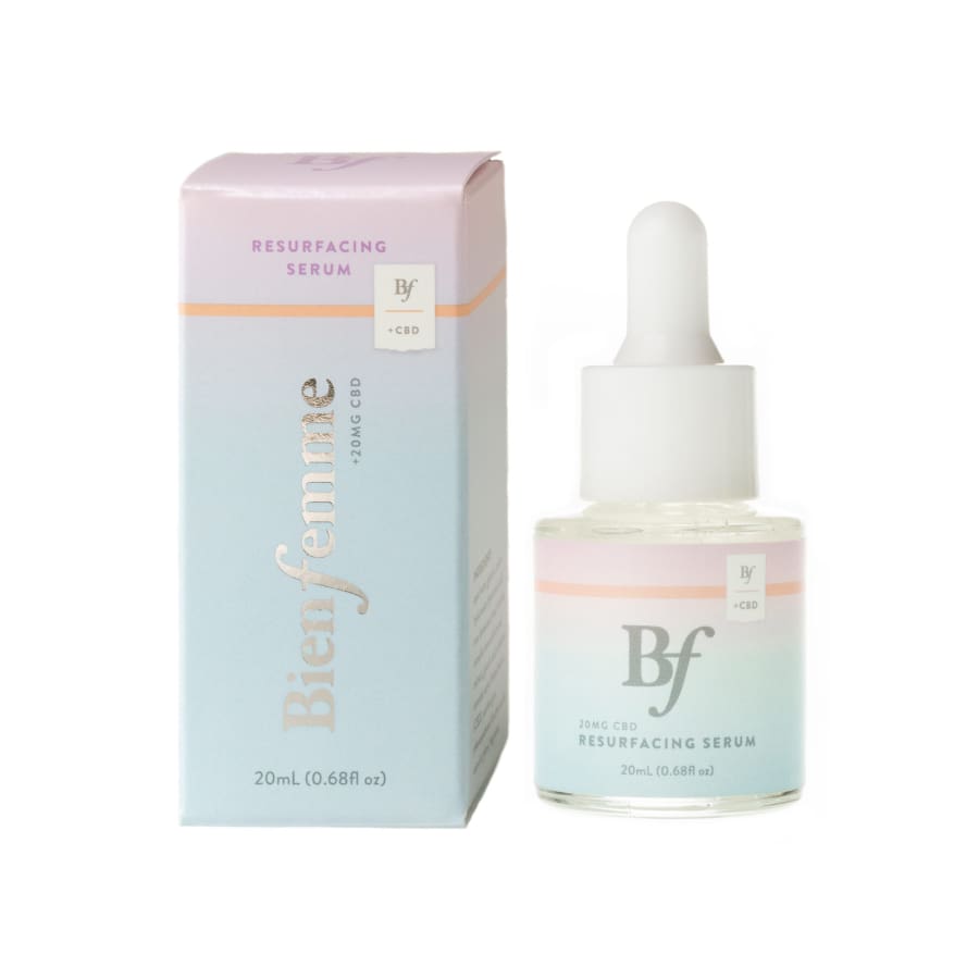 Bien Femme | Resurfacing Face Serum +CBD - CBD Cosmetics