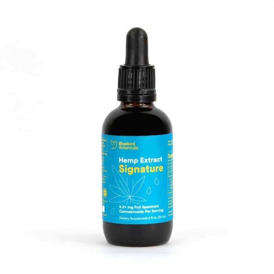 Bluebird Botanicals | Signature Blend CBD Oil (250mg 500mg) - 2oz (500mg) - CBD Oils