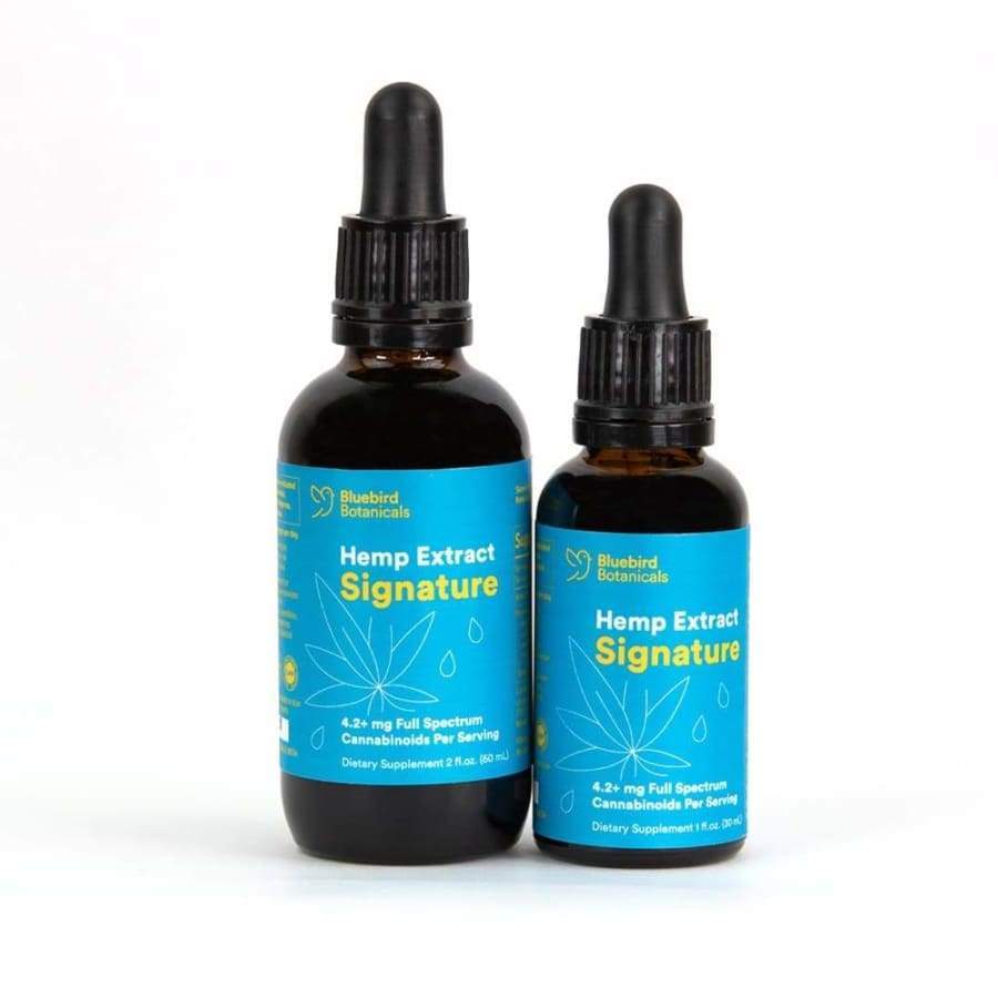 Bluebird Botanicals | Signature Blend CBD Oil (250mg 500mg) - CBD Oils