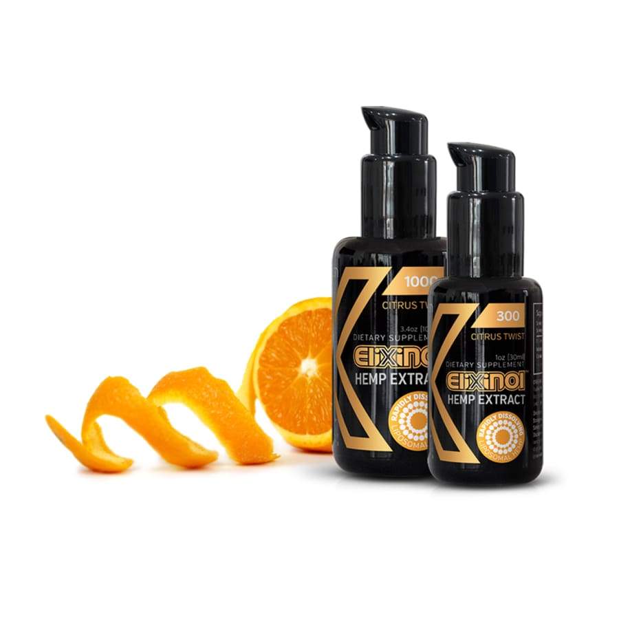 Elixinol | Citrus Twist Hemp Oil Liposomes (1oz 300mg) - CBD Oils
