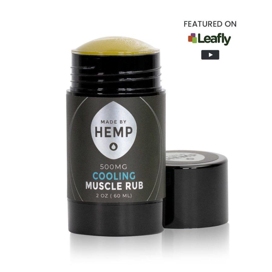 Made By Hemp | Cooling Muscle Rub (2oz 500mg) - CBD Topicals