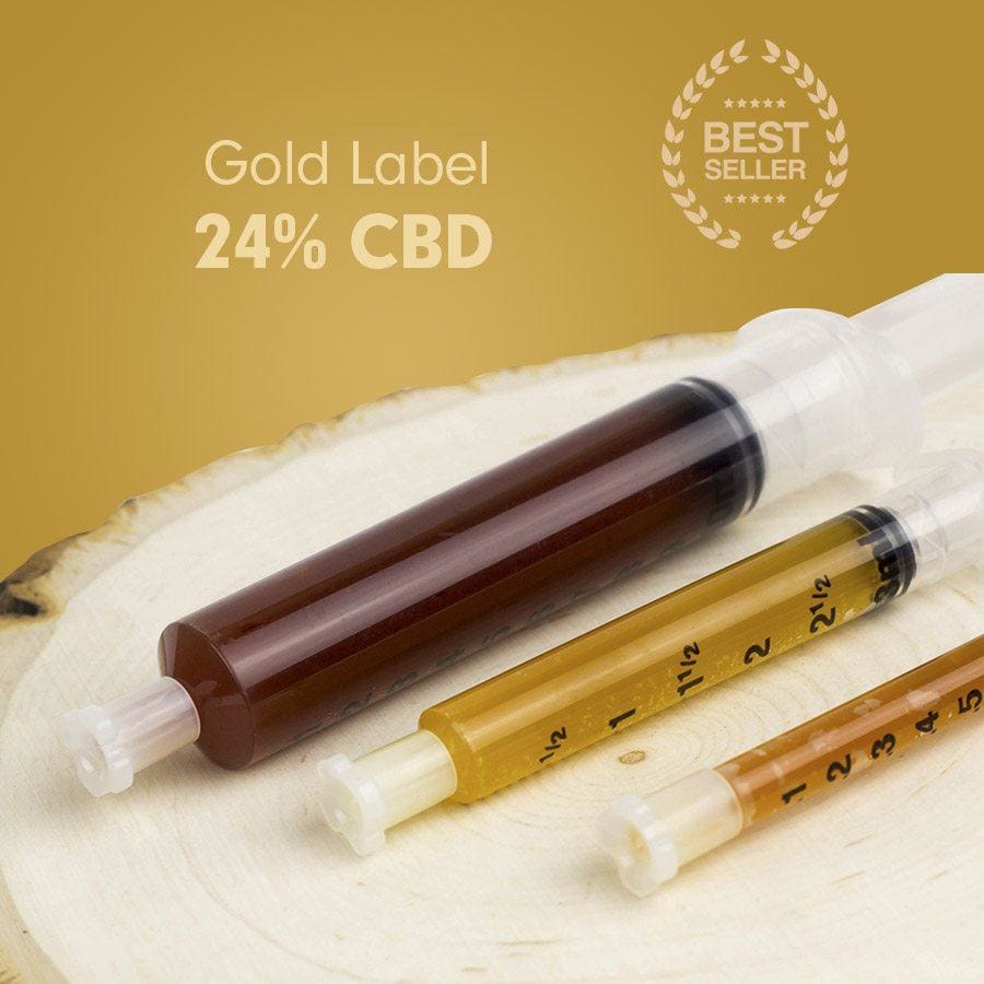 Made By Hemp | Hemp Extract 24%-27% Gold Label (250mg-2500mg) - 10g (2500mg) - CBD Pure Extracts