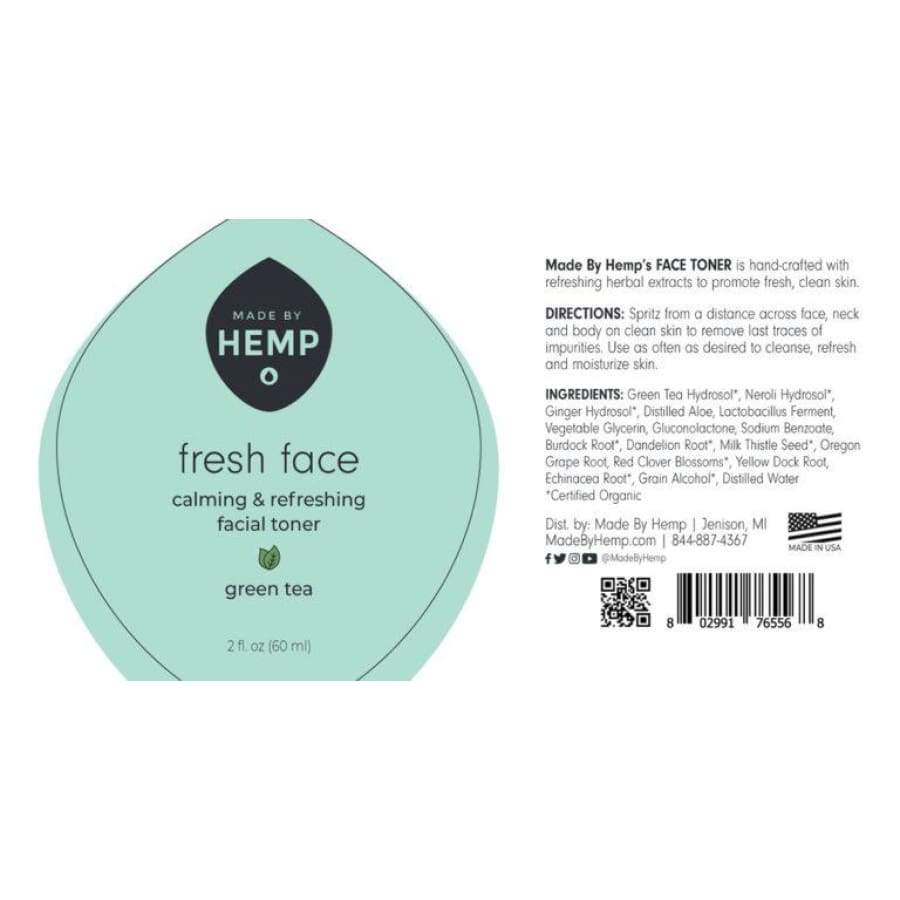 Made By Hemp | Face Toner (4 oz) - CBD Cosmetics