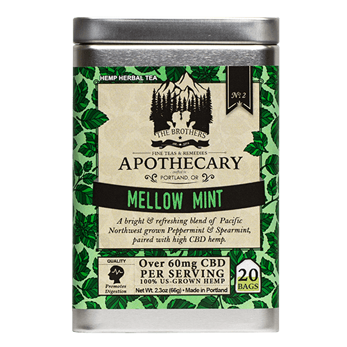 The Brothers Apothecary | Mellow Mint Tea - CBD Teas