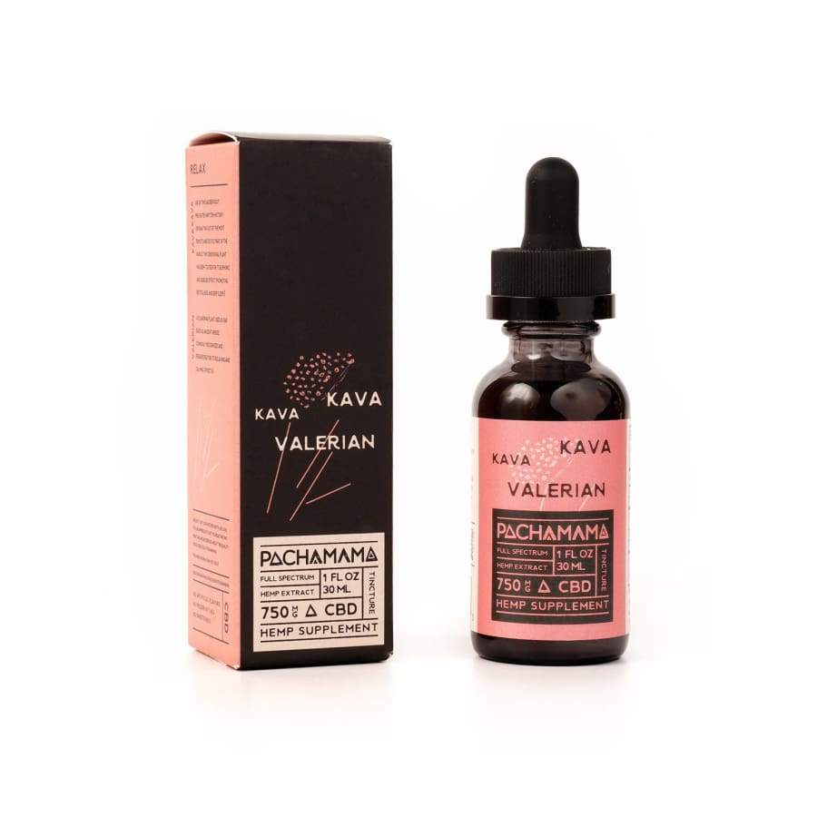 Pachamama | CBD Tincture - Kava Kava Valerian (1oz 750 mg) - CBD Oils