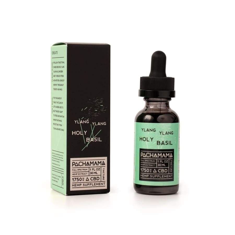 Pachamama | CBD Tincture - Ylang Ylang Holy Basil (1oz 750 mg) - CBD Oils