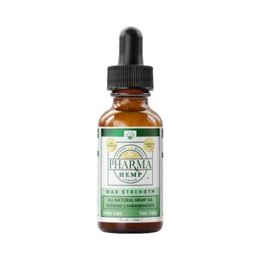 Pharma Hemp | Pure CBD Tincture Max Strength (1oz 3 000mg) - CBD Oils