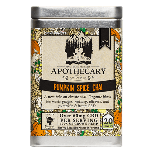 The Brothers Apothecary | Pumpkin Chai Tea - CBD Teas