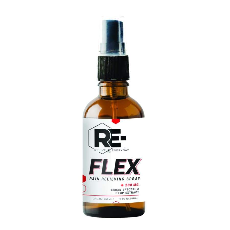 Relive Everyday | RE-FLEX Hemp Extract CBD Spray (1oz 100mg) - CBD Topicals