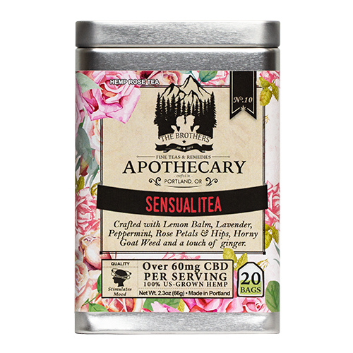 The Brothers Apothecary | Sensualitea - CBD Teas