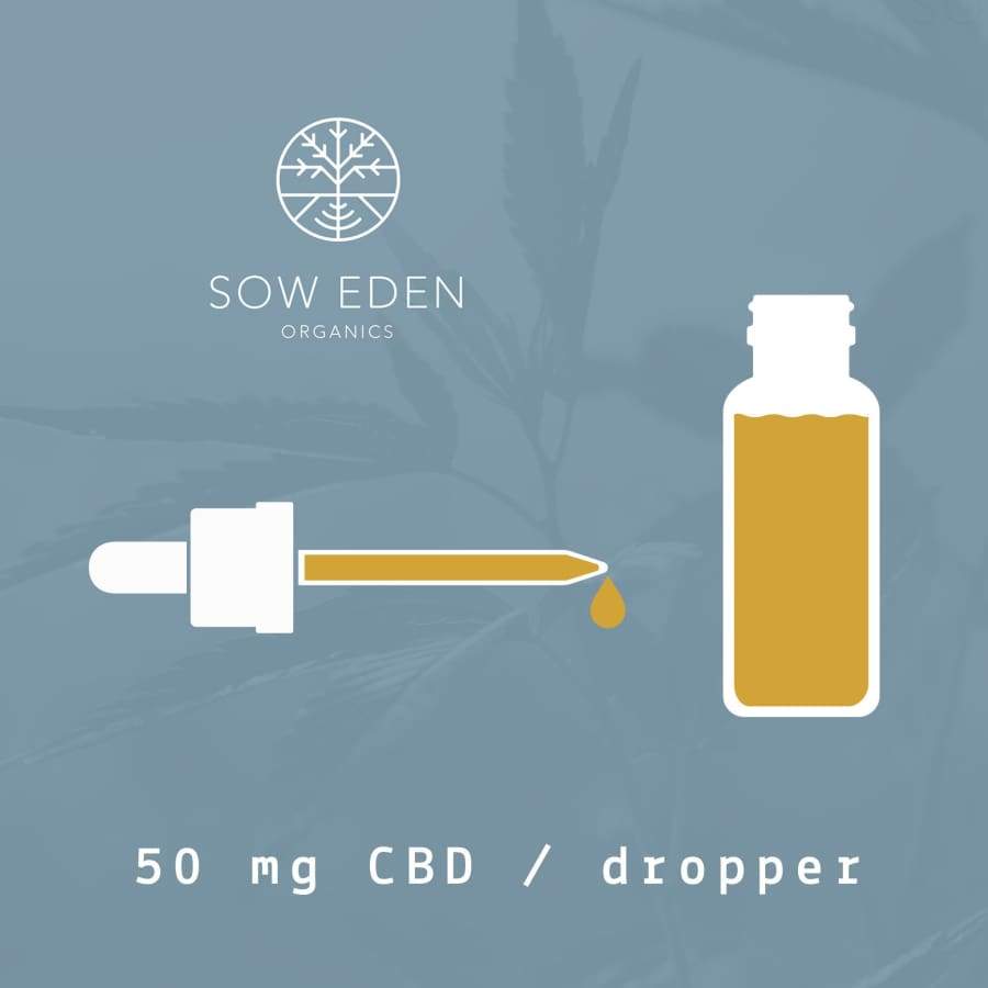 Sow Eden | Comfort CBD Oil with Evening Primrose & Orange Vanilla (.5oz 750mg) - CBD Oils