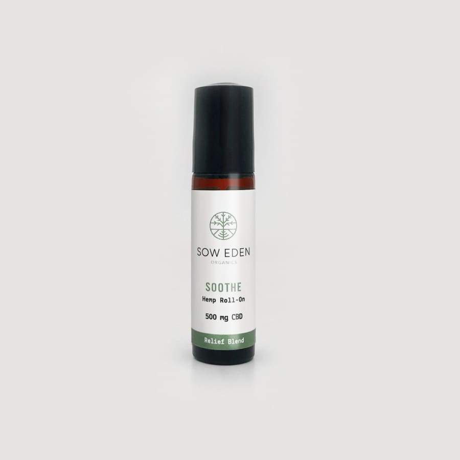 Sow Eden | Soothe CBD Relief Blend Roller (.33oz 500mg) - CBD Topicals