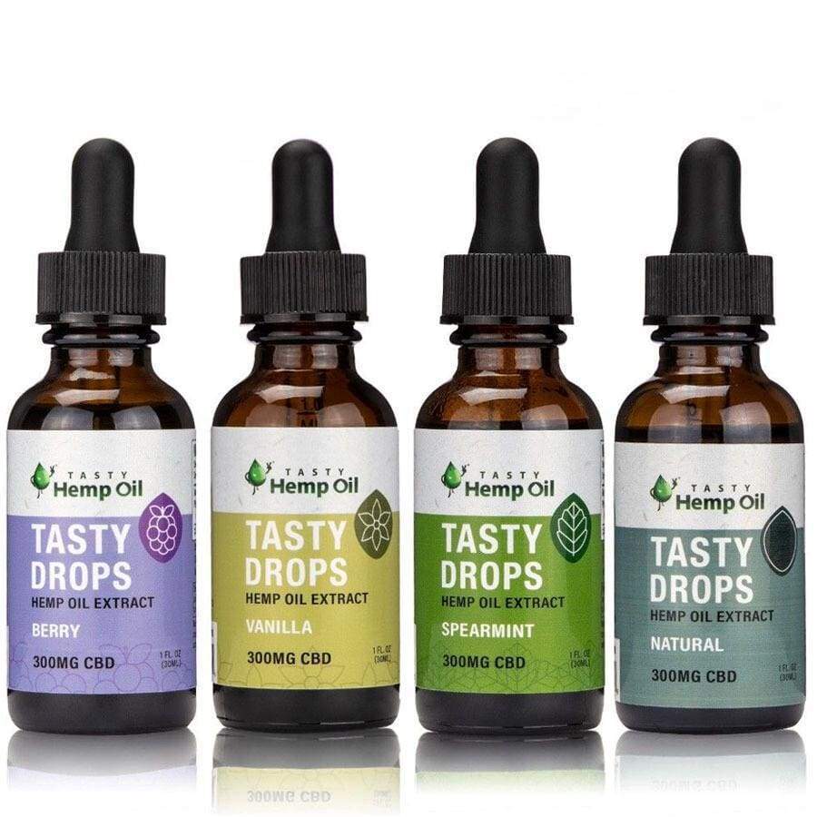 Tasty Hemp Oil | Tasty Drops CBD Tincture (300mg) - CBD Oils