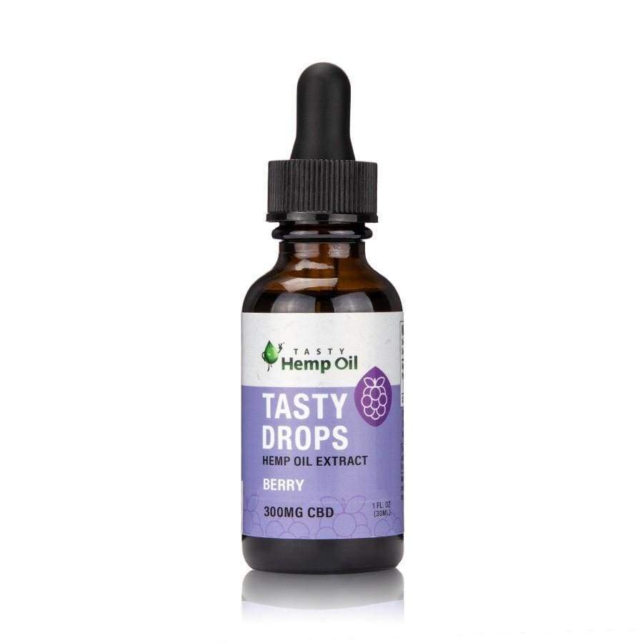 Tasty Hemp Oil | Tasty Drops CBD Tincture (300mg) - CBD Oils