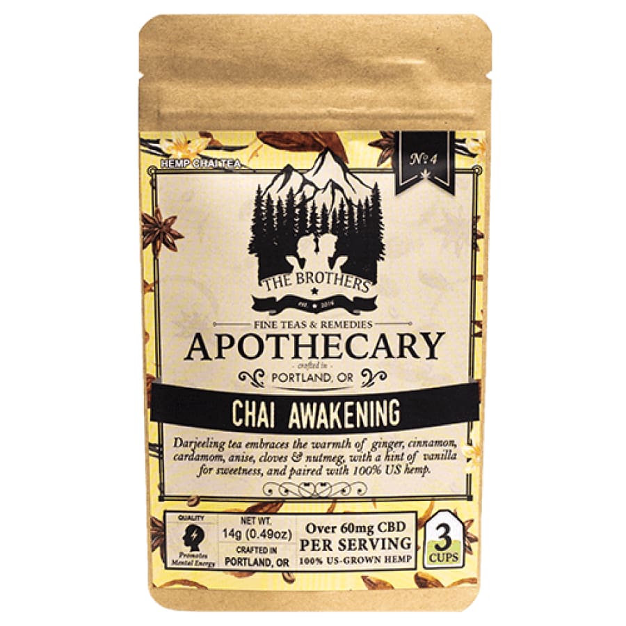 The Brothers Apothecary | Chai Awakening Tea - CBD Teas