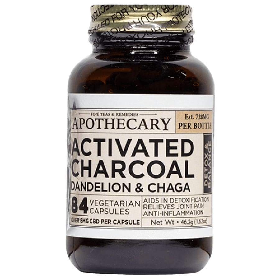 The Brothers Apothecary | Cleanse Activated Charcoal CBD Capsules (21ct) - CBD Capsules
