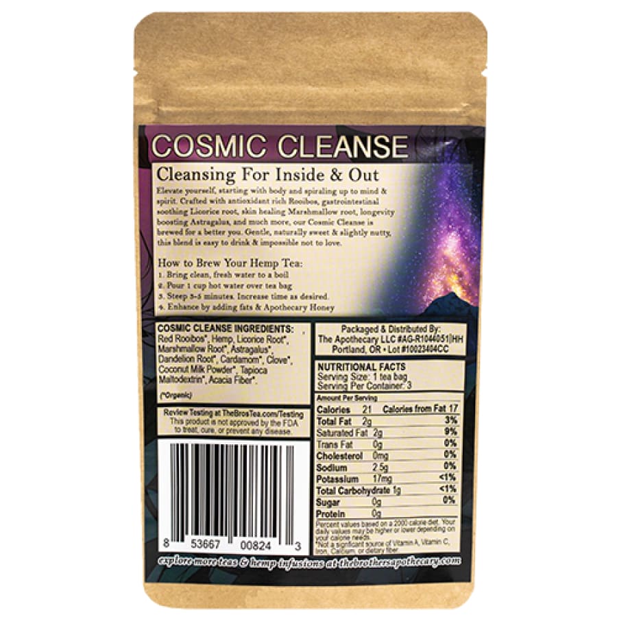 The Brothers Apothecary Cosmic Cleanse Tea - CBD Teas