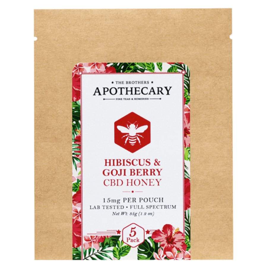 The Brothers Apothecary | CBD Hibiscus Goji Berry Honey - CBD Edibles