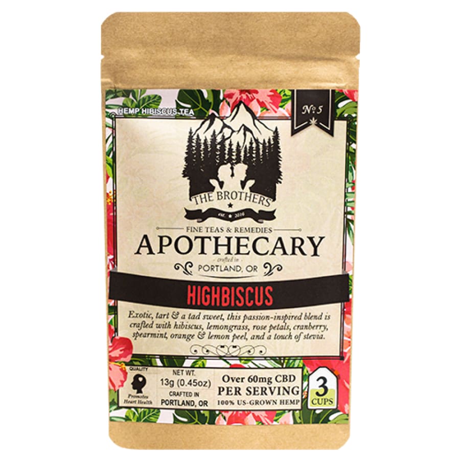 The Brothers Apothecary | Highbiscus Tea - CBD Teas