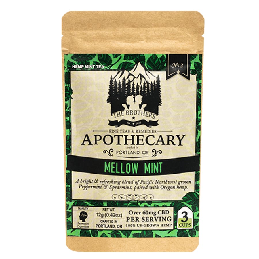 The Brothers Apothecary | Mellow Mint Tea - CBD Teas