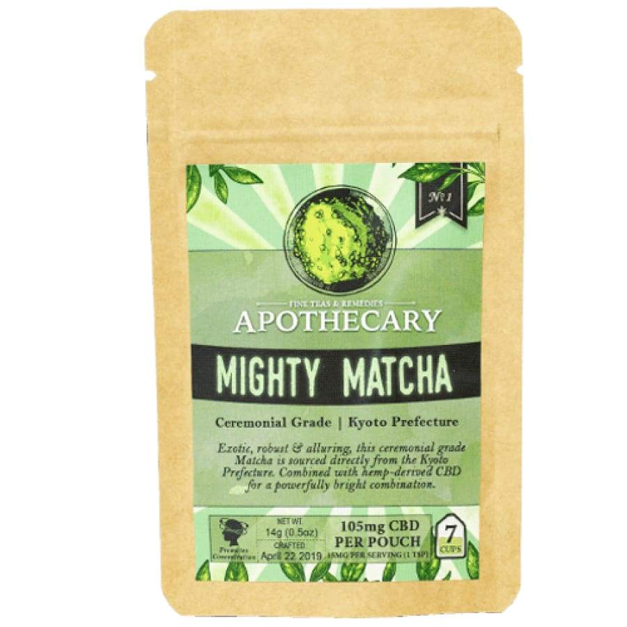 The Brothers Apothecary | Mighty Matcha Drink Mix - CBD Drink Mixes