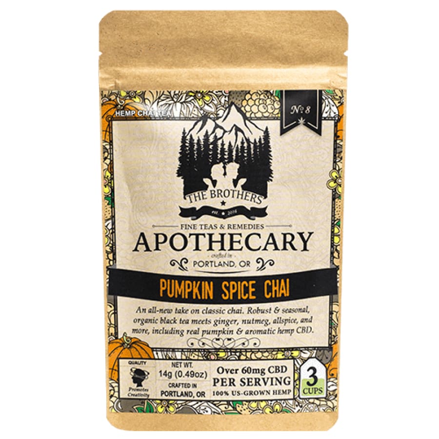 The Brothers Apothecary | Pumpkin Chai Tea - CBD Teas