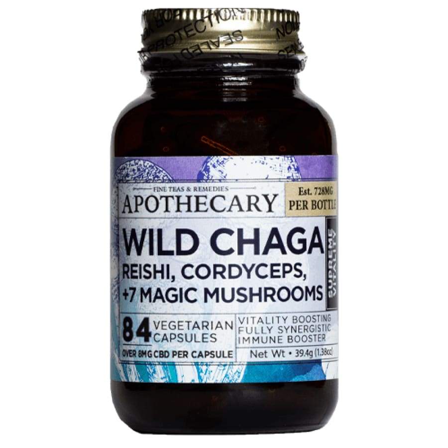 The Brothers Apothecary | Super Vitality Activated Charcoal CBD Capsules - CBD Capsules